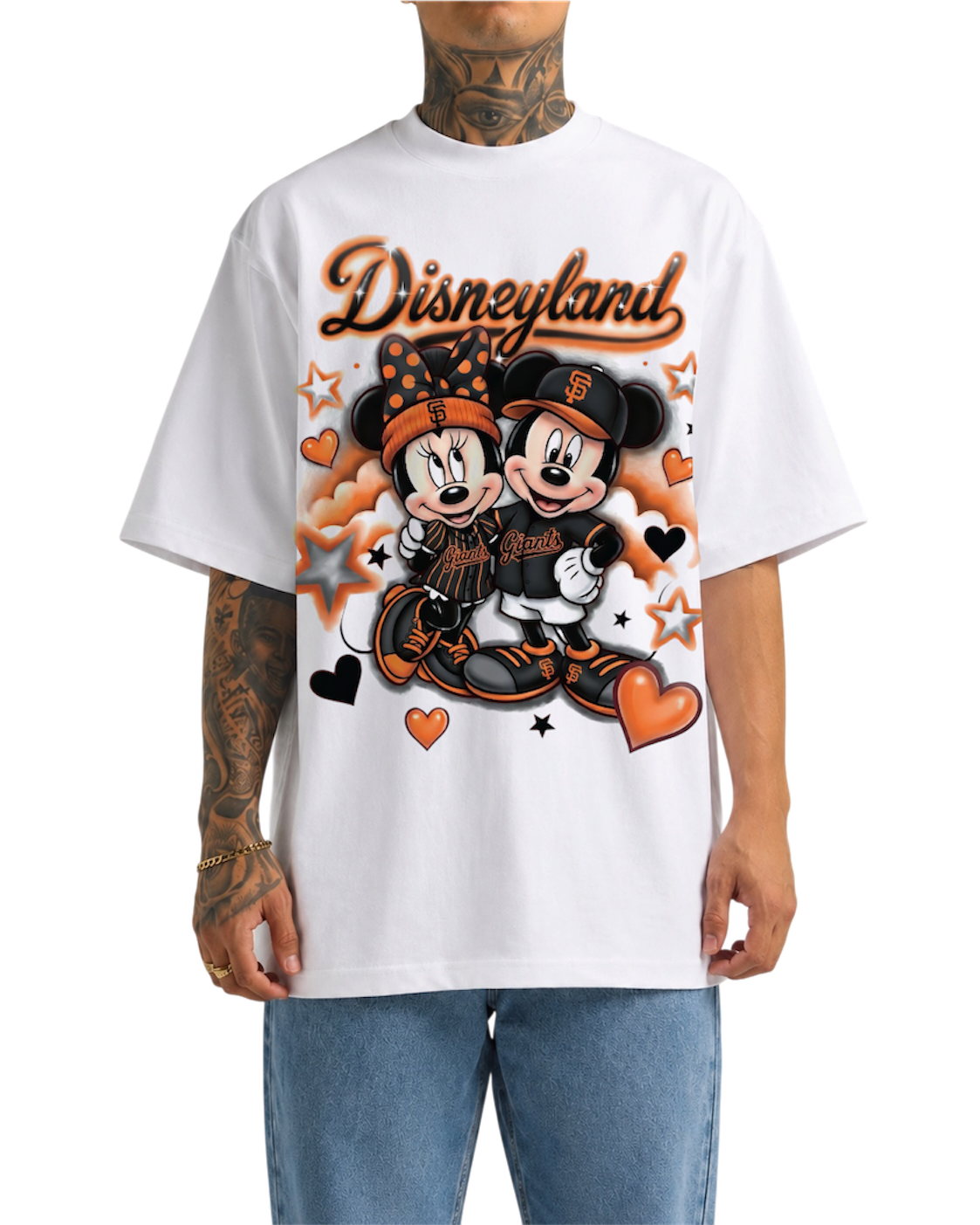 disney x giants tee