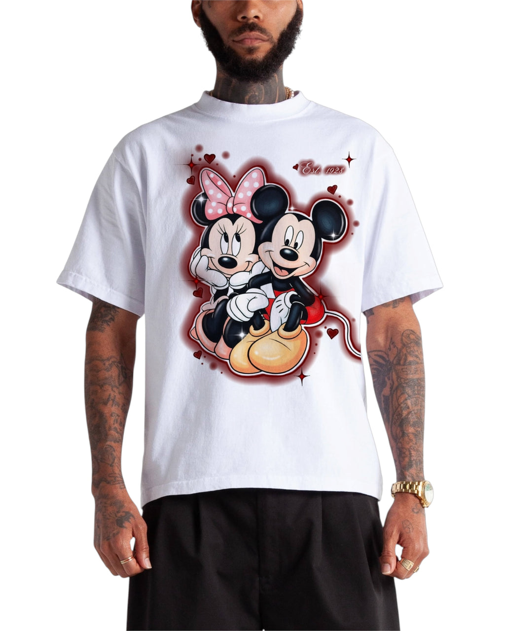 sweethearts cropped tee