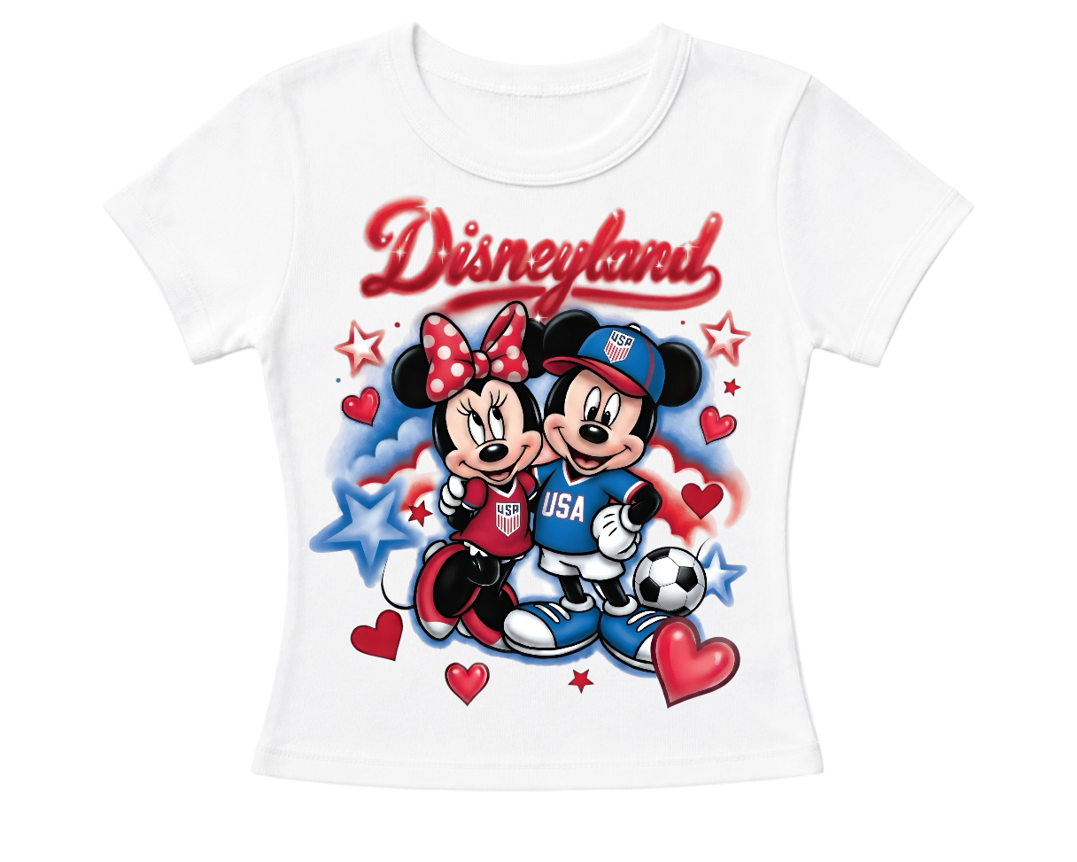 team usa women’s fitted tee