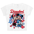 team usa crop top