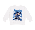 kids disney x dodgers crewneck