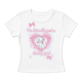 marie “disney girl” women’s fitted tee