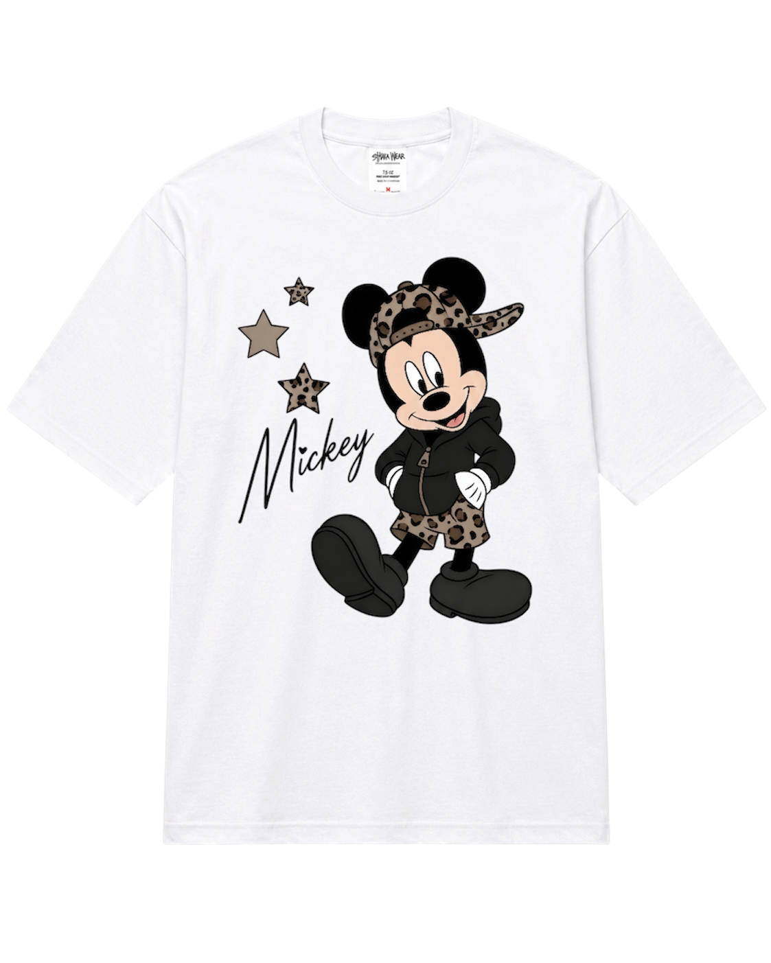 cheetah mickey tee