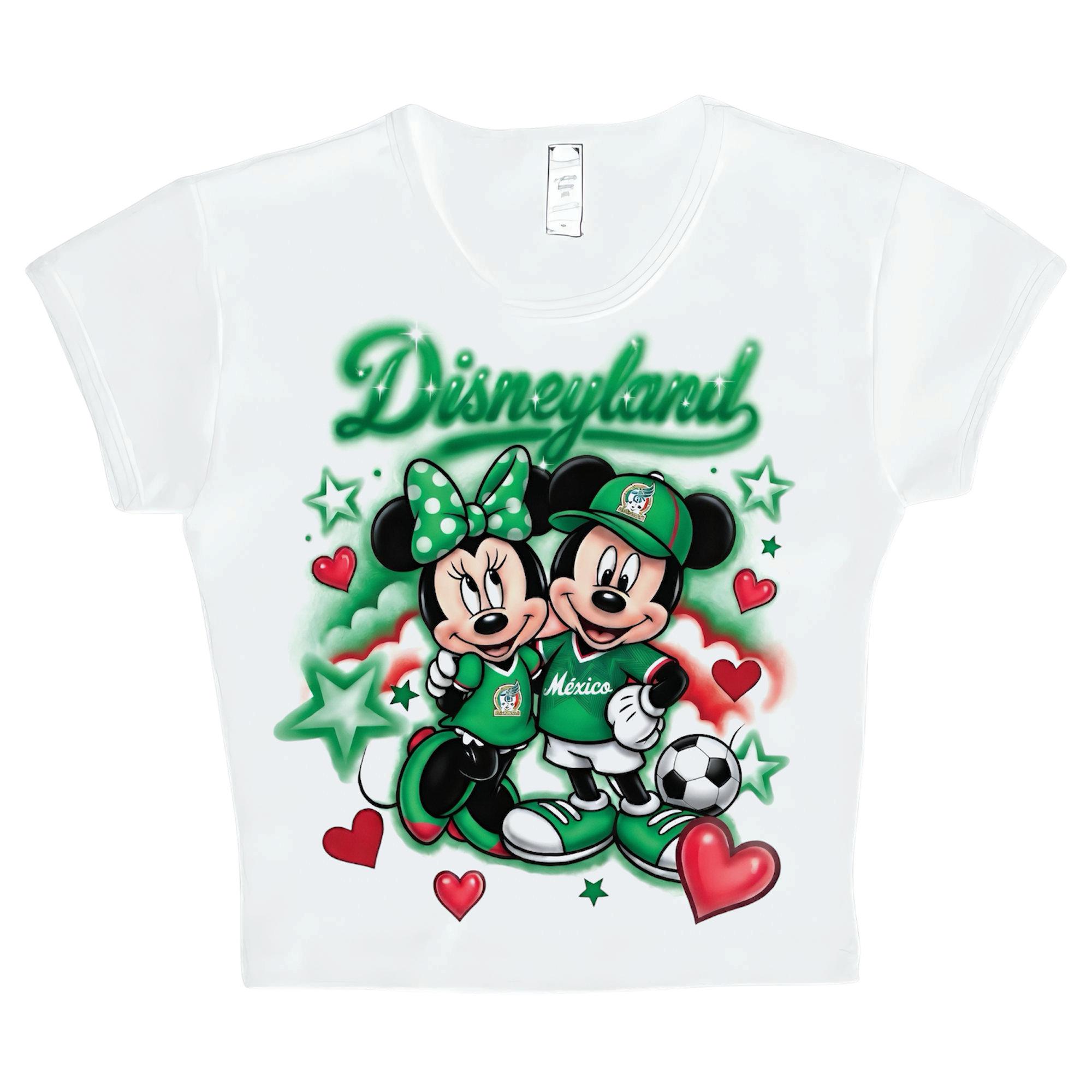 team mexico crop top