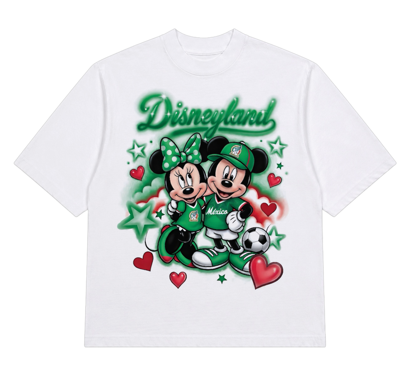 team mexico cropped tee