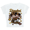 disney x padres crop top