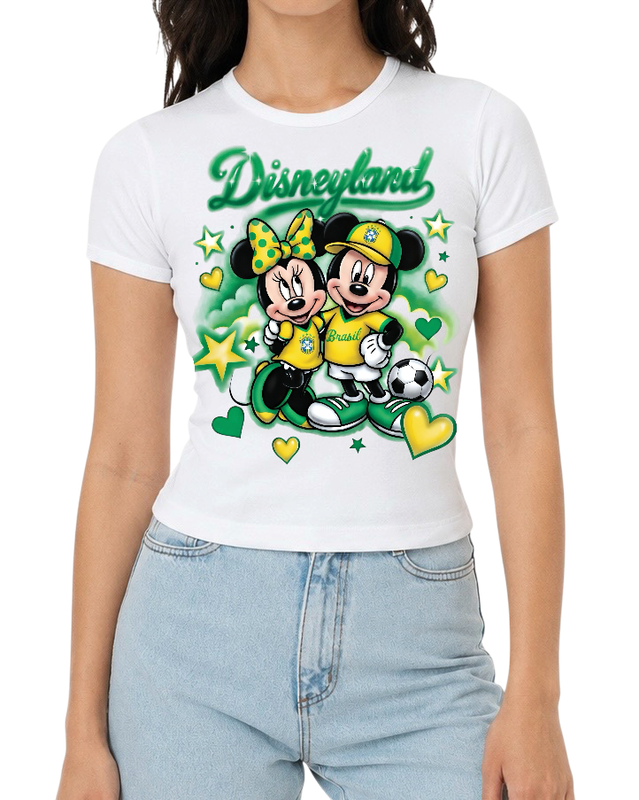 team brazil women’s fitted tee