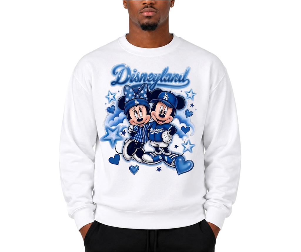 disney x dodgers crewneck