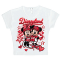 disney x angels crop top