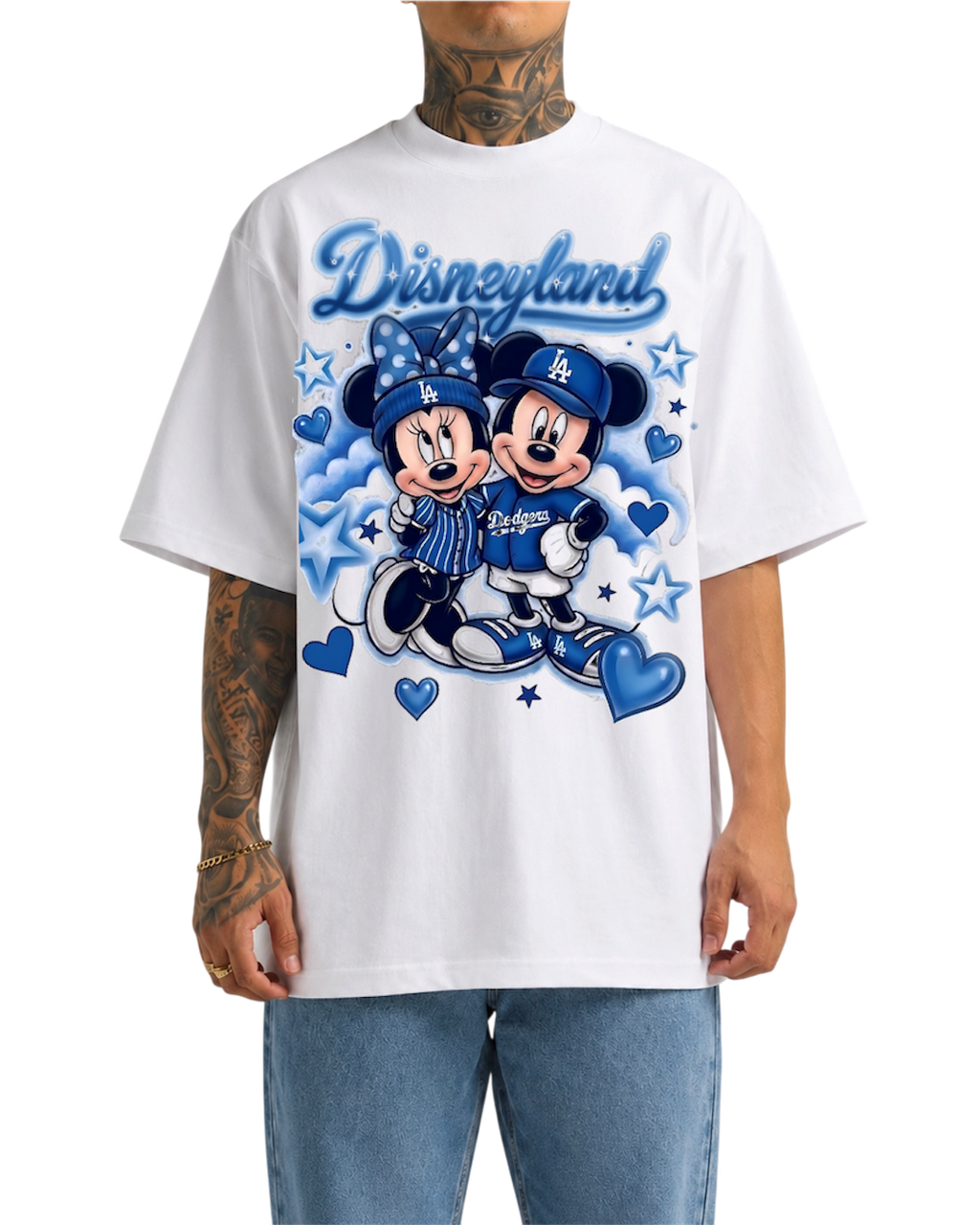 disney x dodgers tee