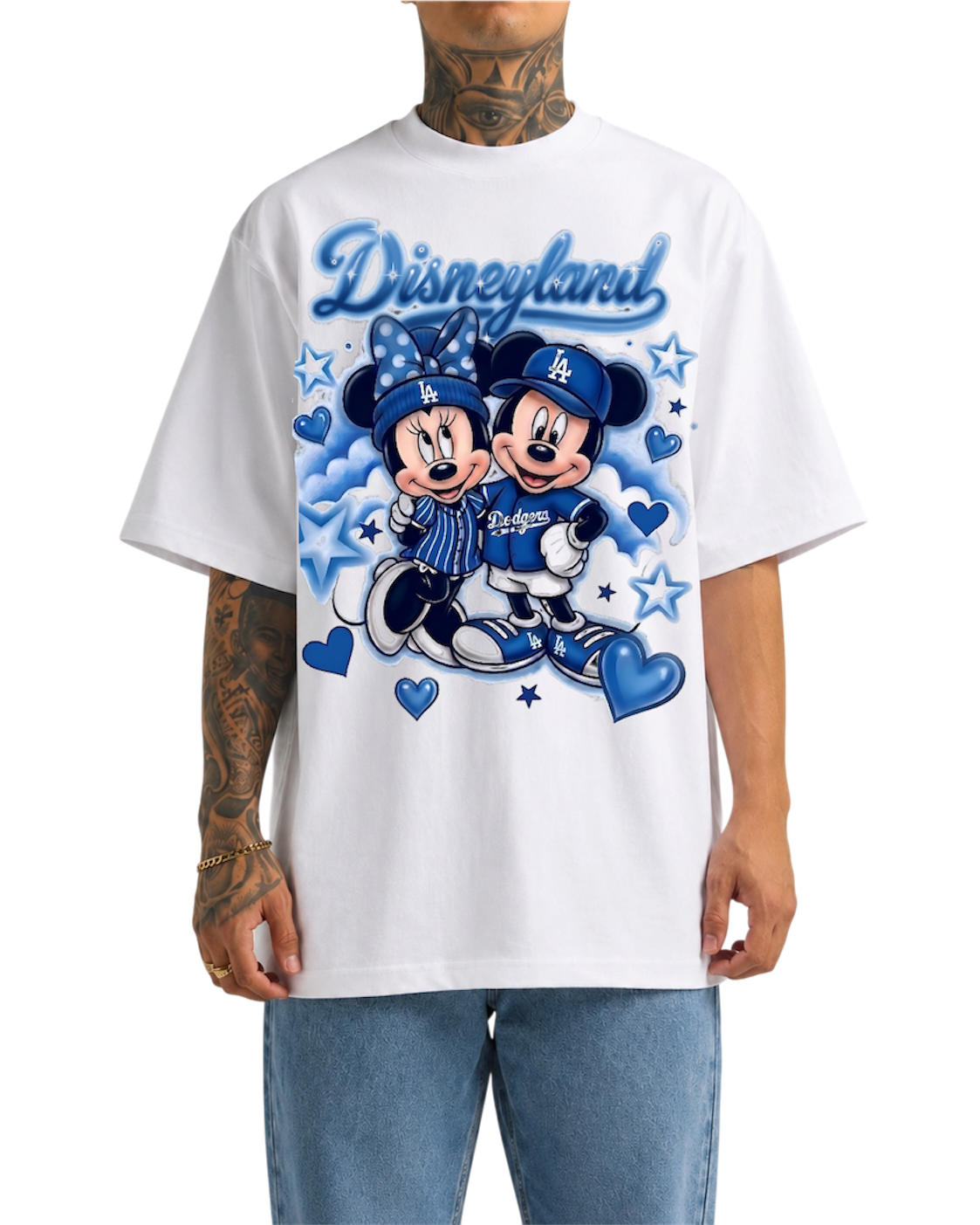 disney x dodgers tee