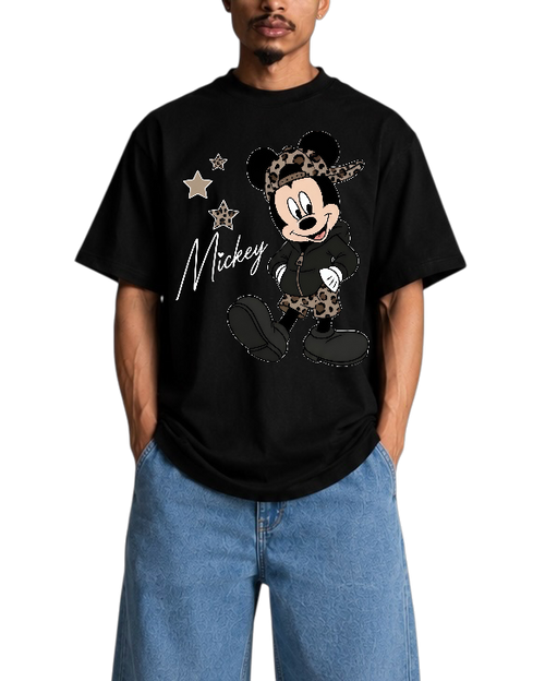 cheetah mickey tee