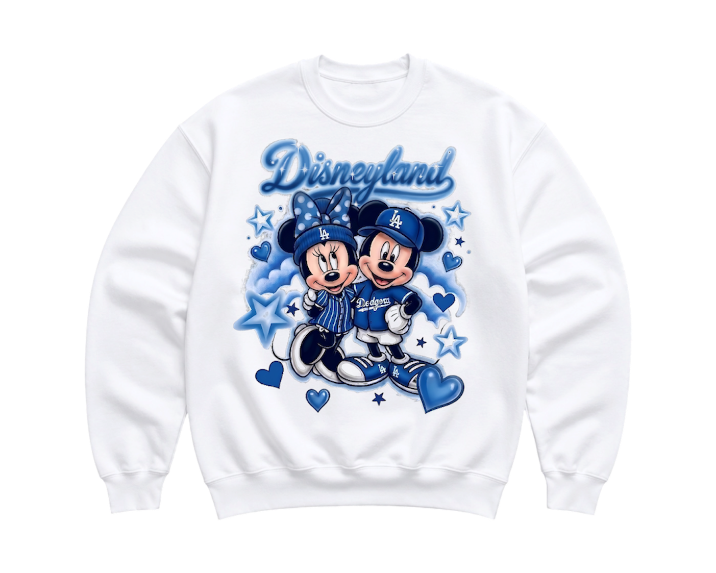 disney x dodgers crewneck