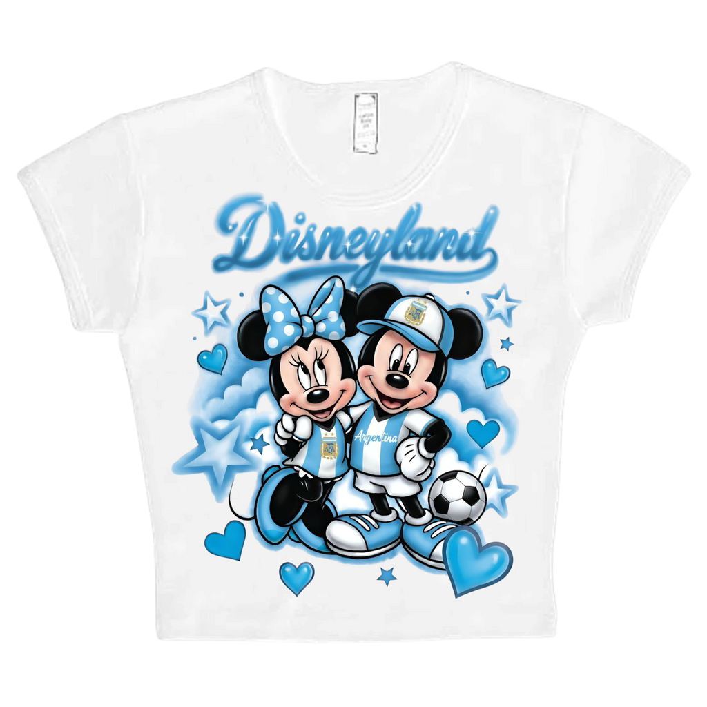 team argentina crop top