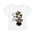 cheetah minnie women’s fitted tee