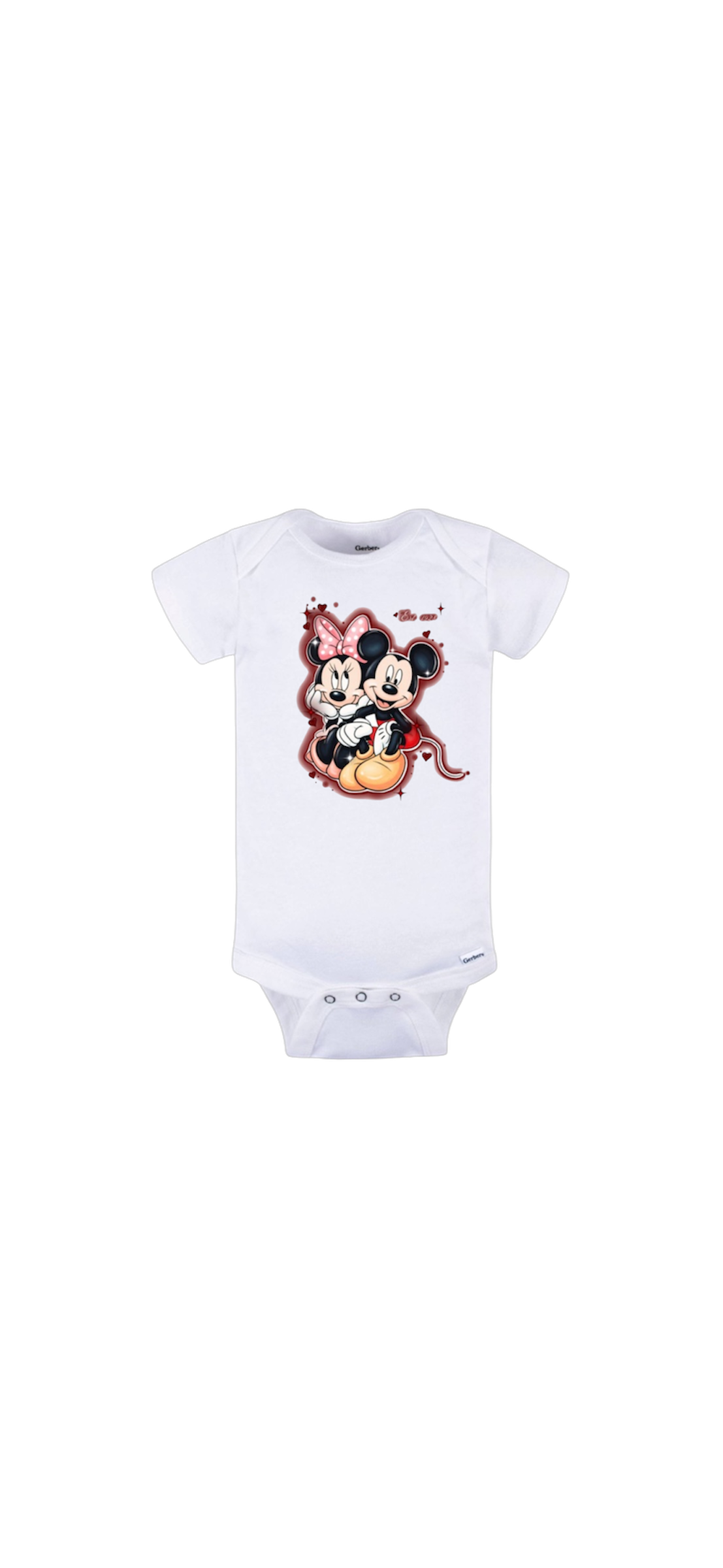 sweethearts baby onesie