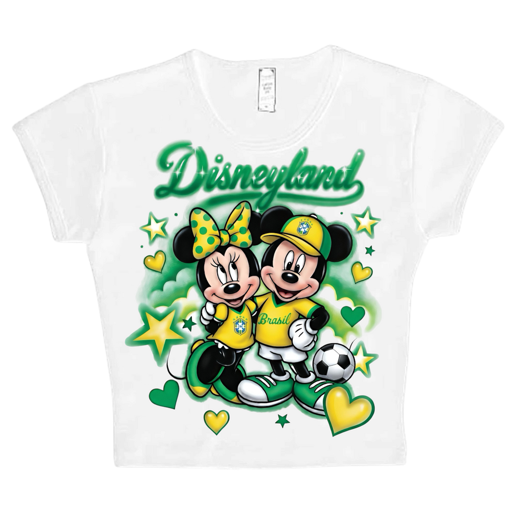 team brazil crop top