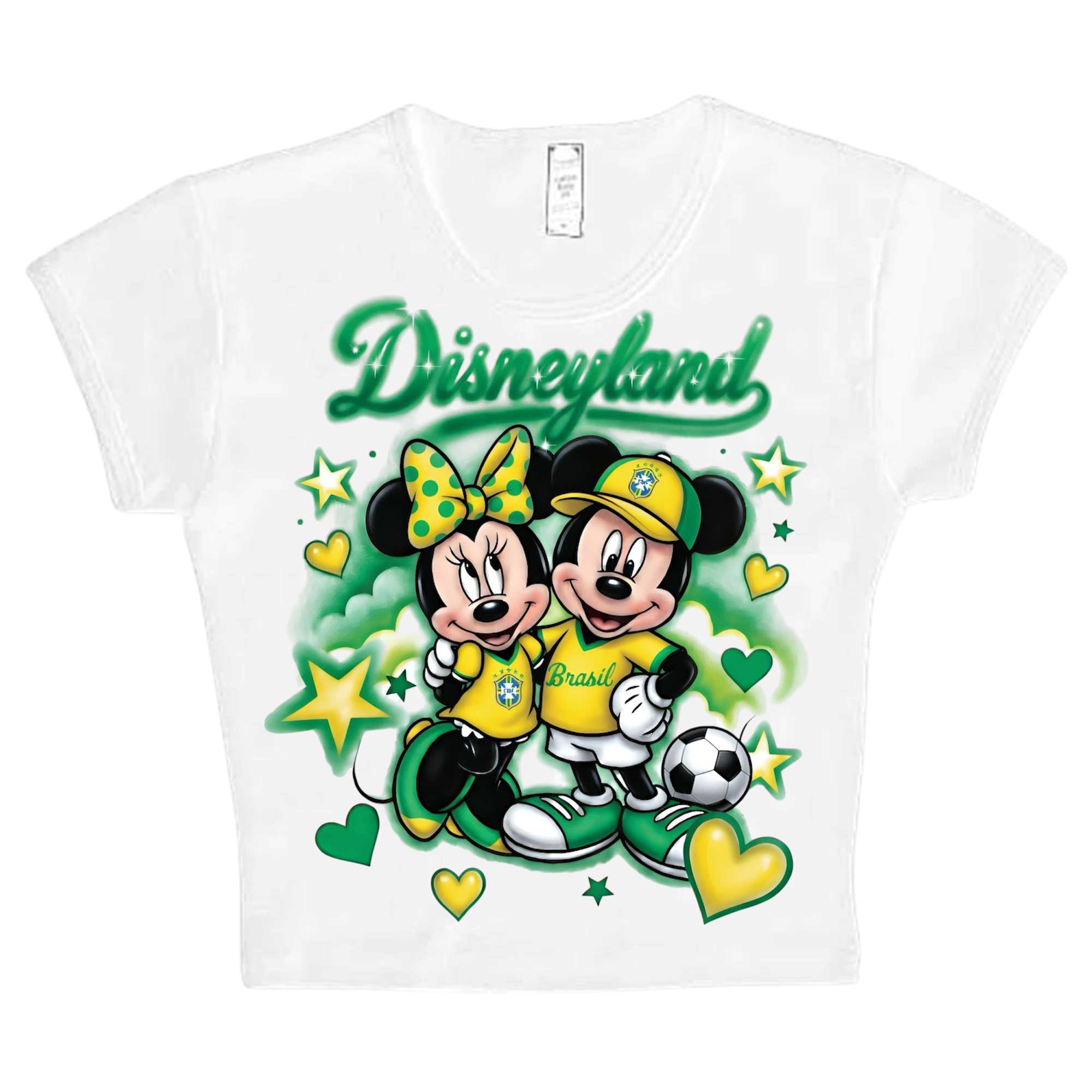 team brazil crop top