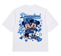 disneyland x dodgers cropped tee