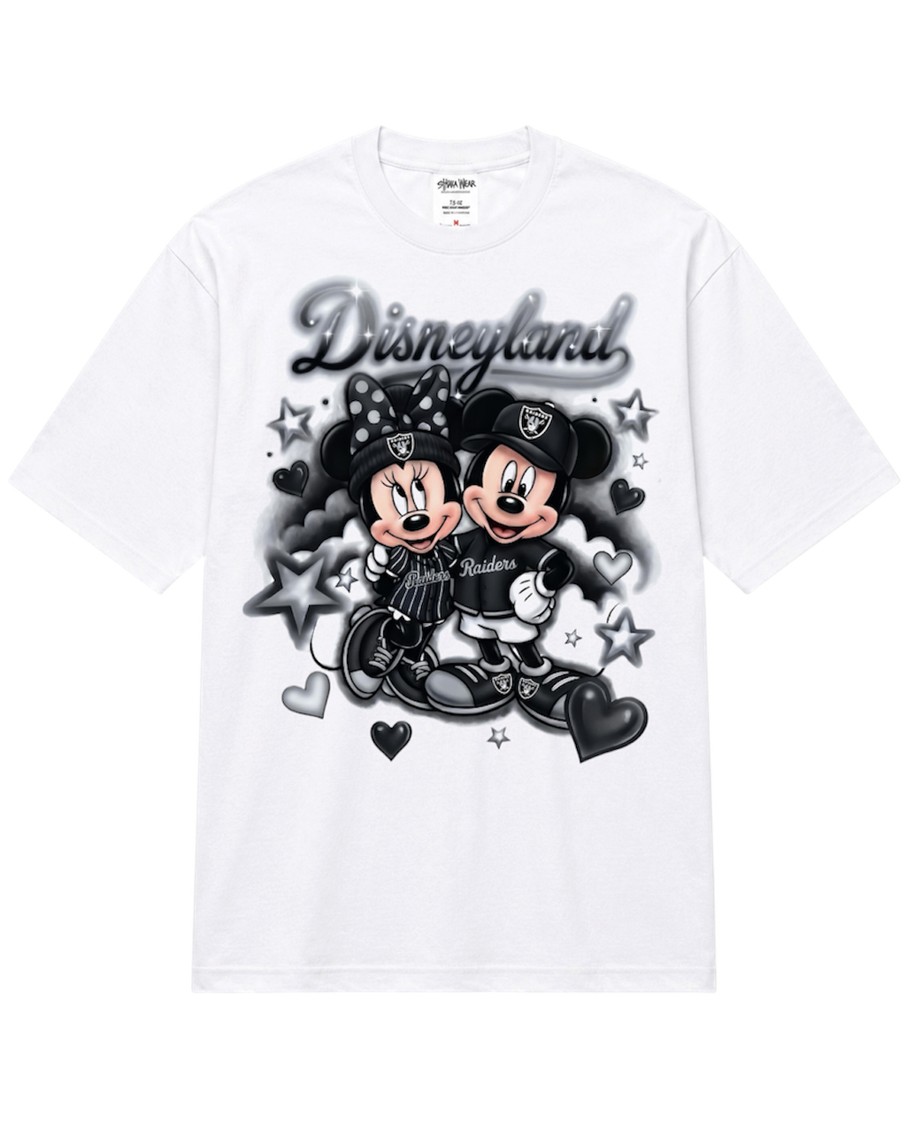 disney x raiders tee
