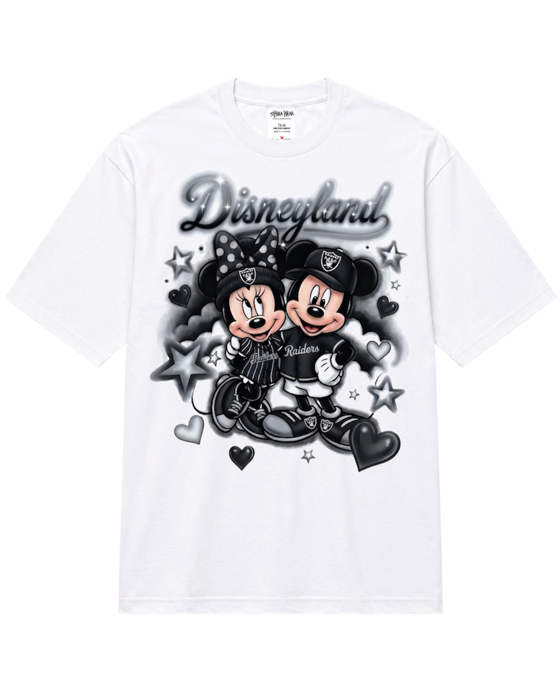 disney x raiders tee