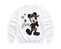 cheetah mickey crewneck