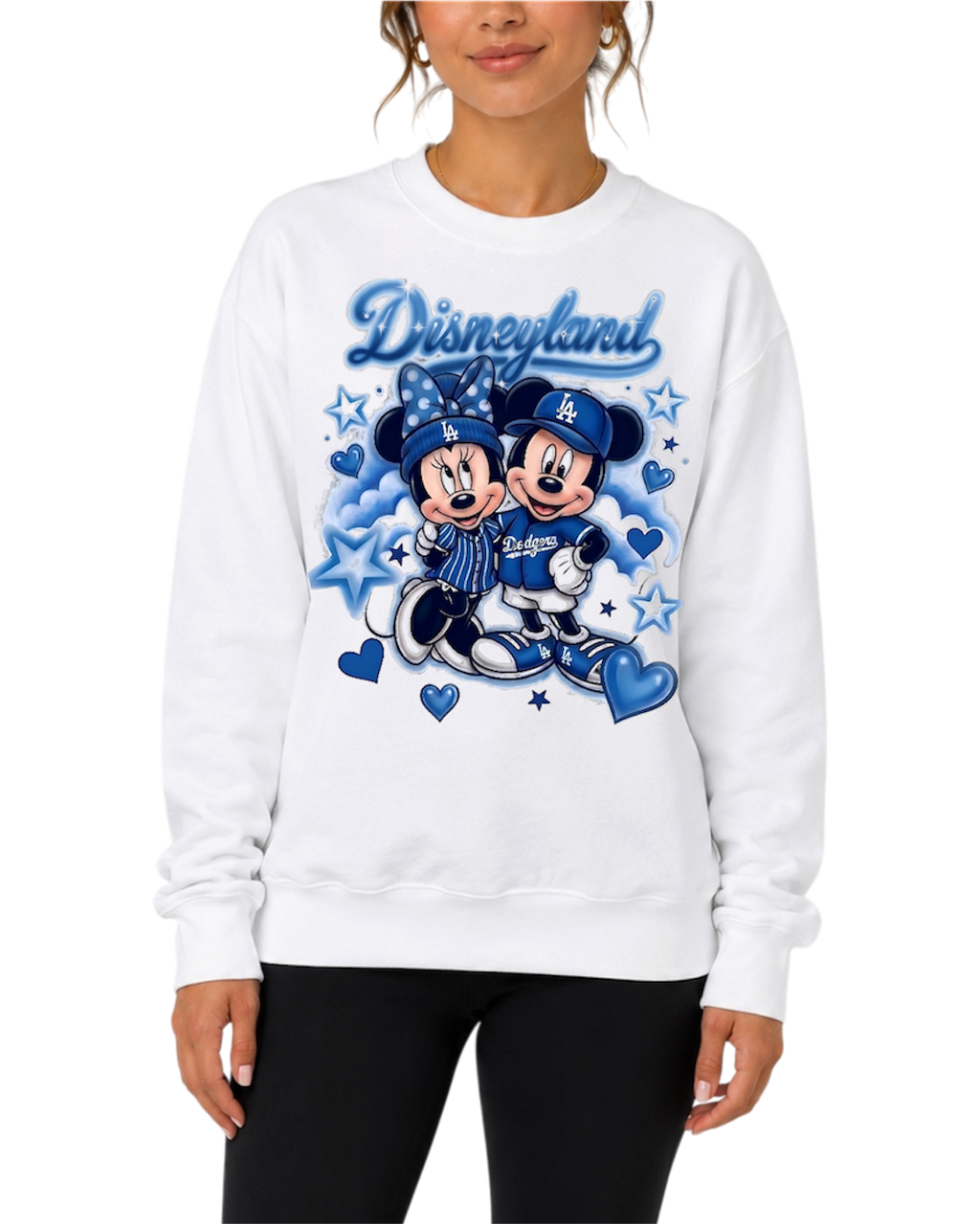 disney x dodgers crewneck