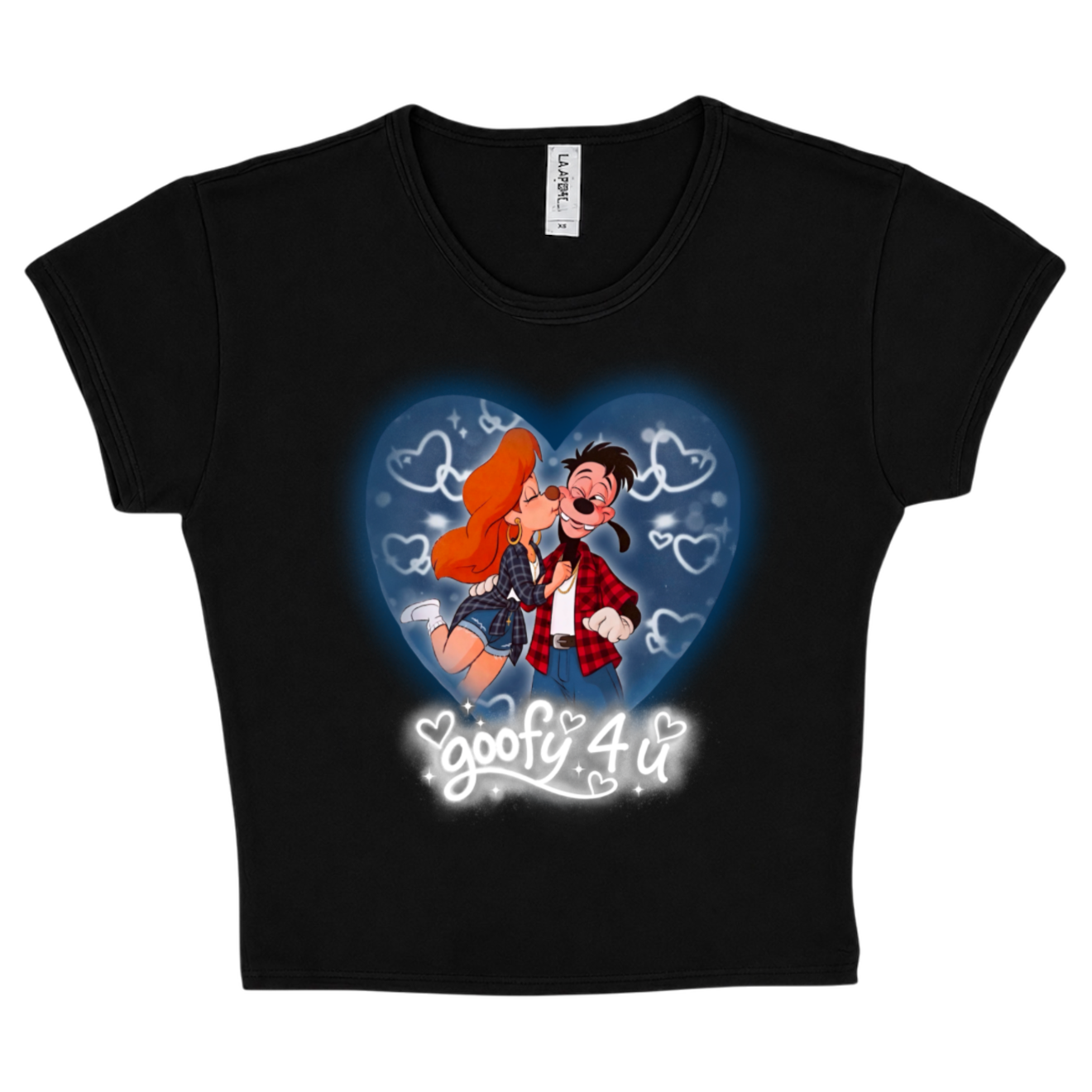 “goofy 4 u” crop top