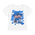 disney x dodgers women’s fitted tee