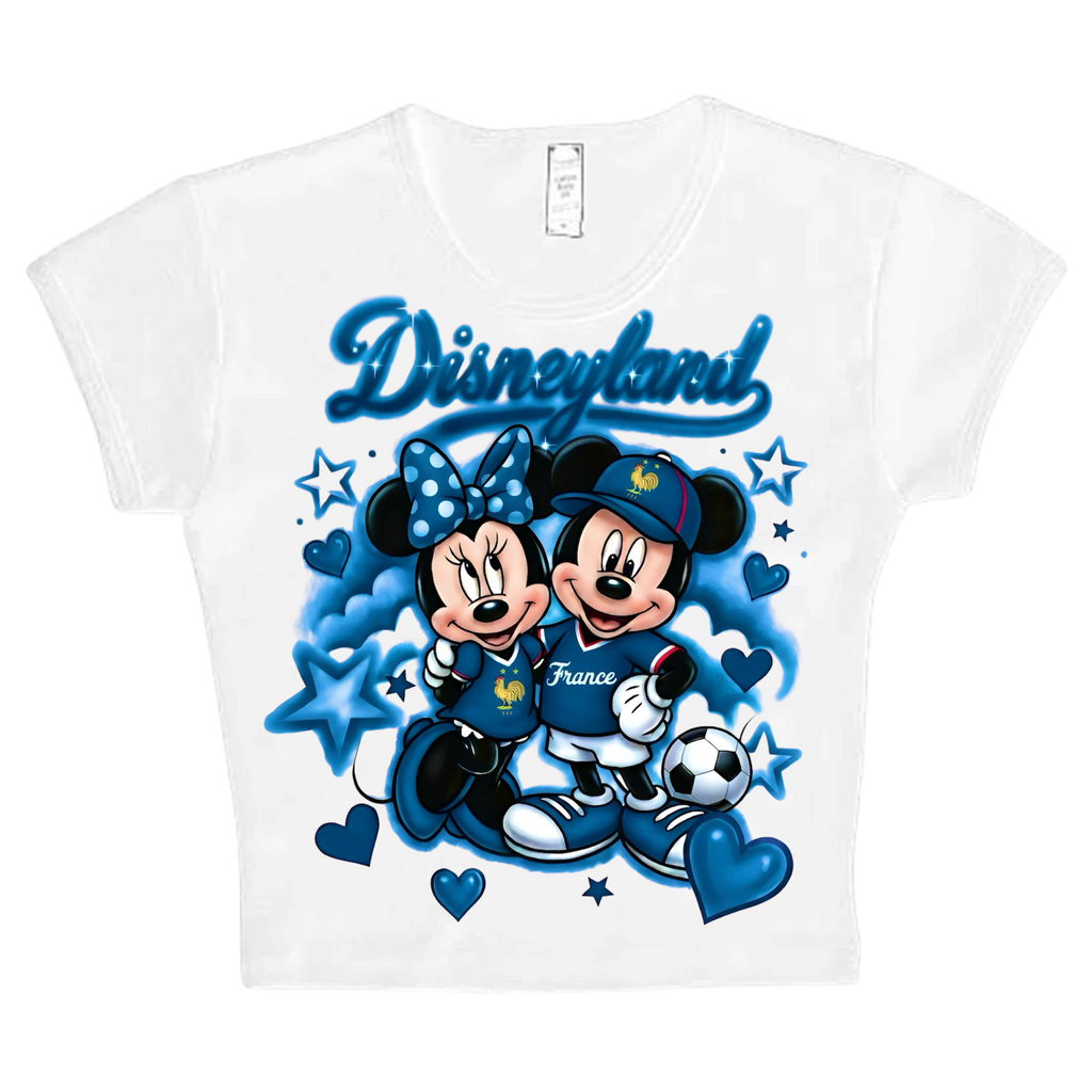 team france crop top