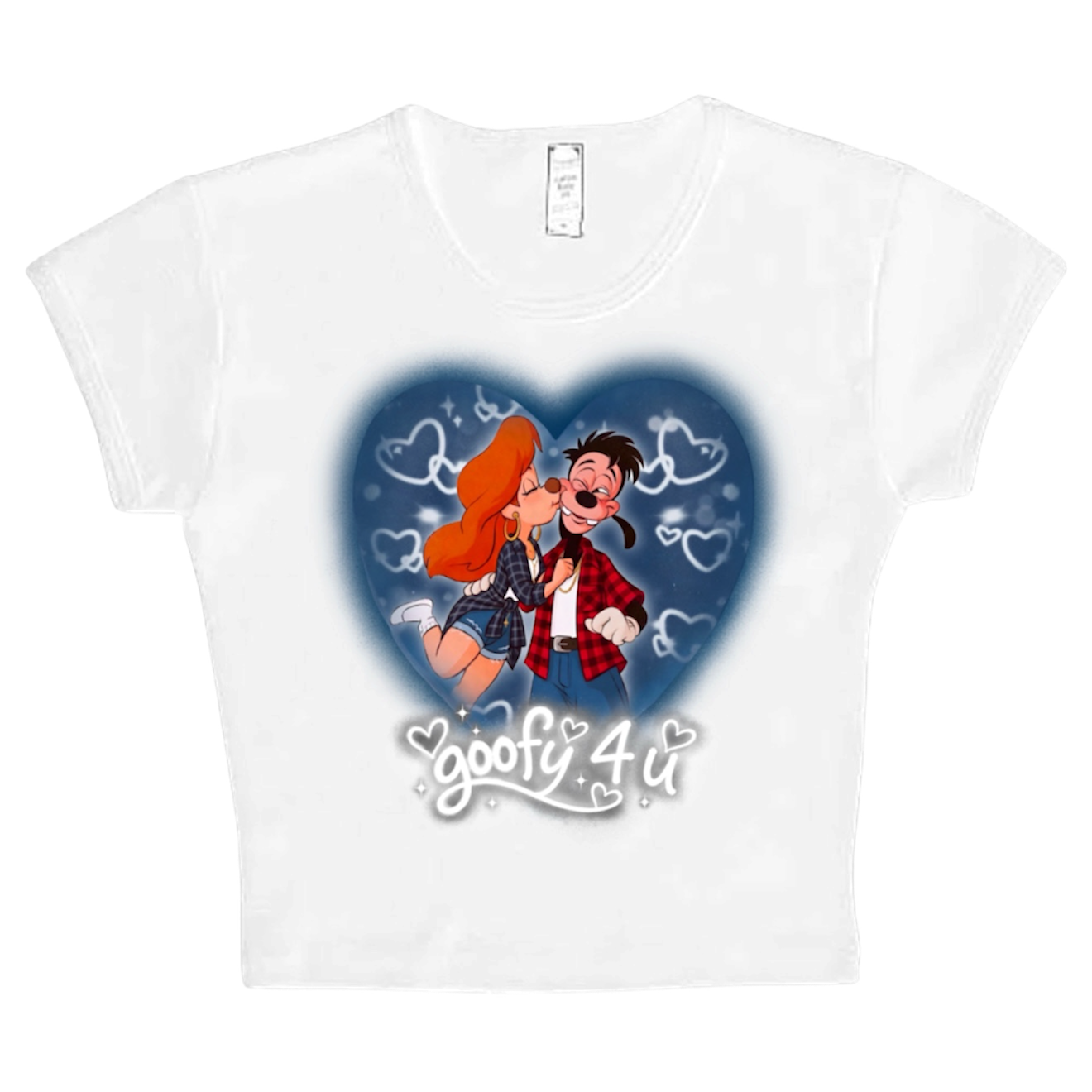 “goofy 4 u” crop top