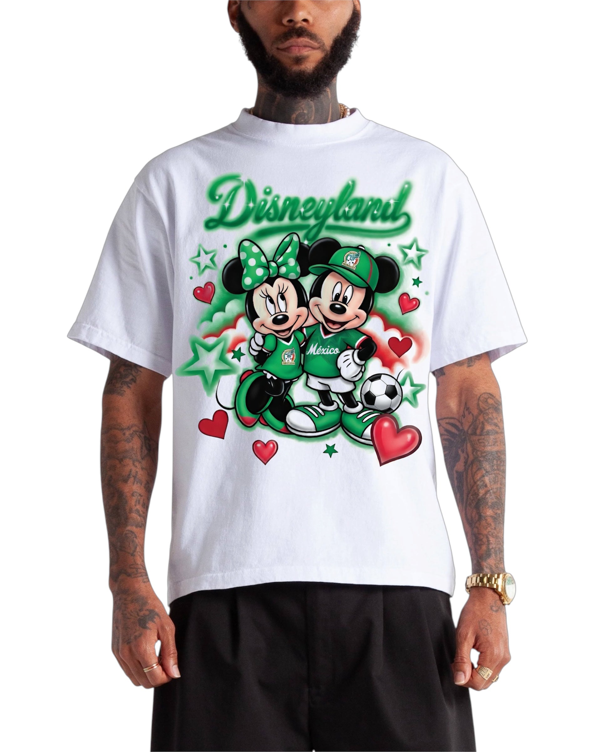 team mexico cropped tee