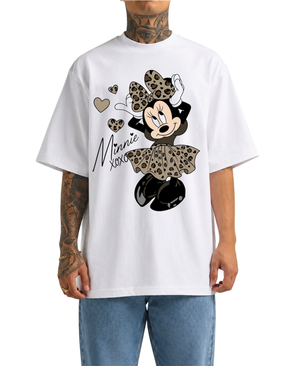 cheetah minnie tee