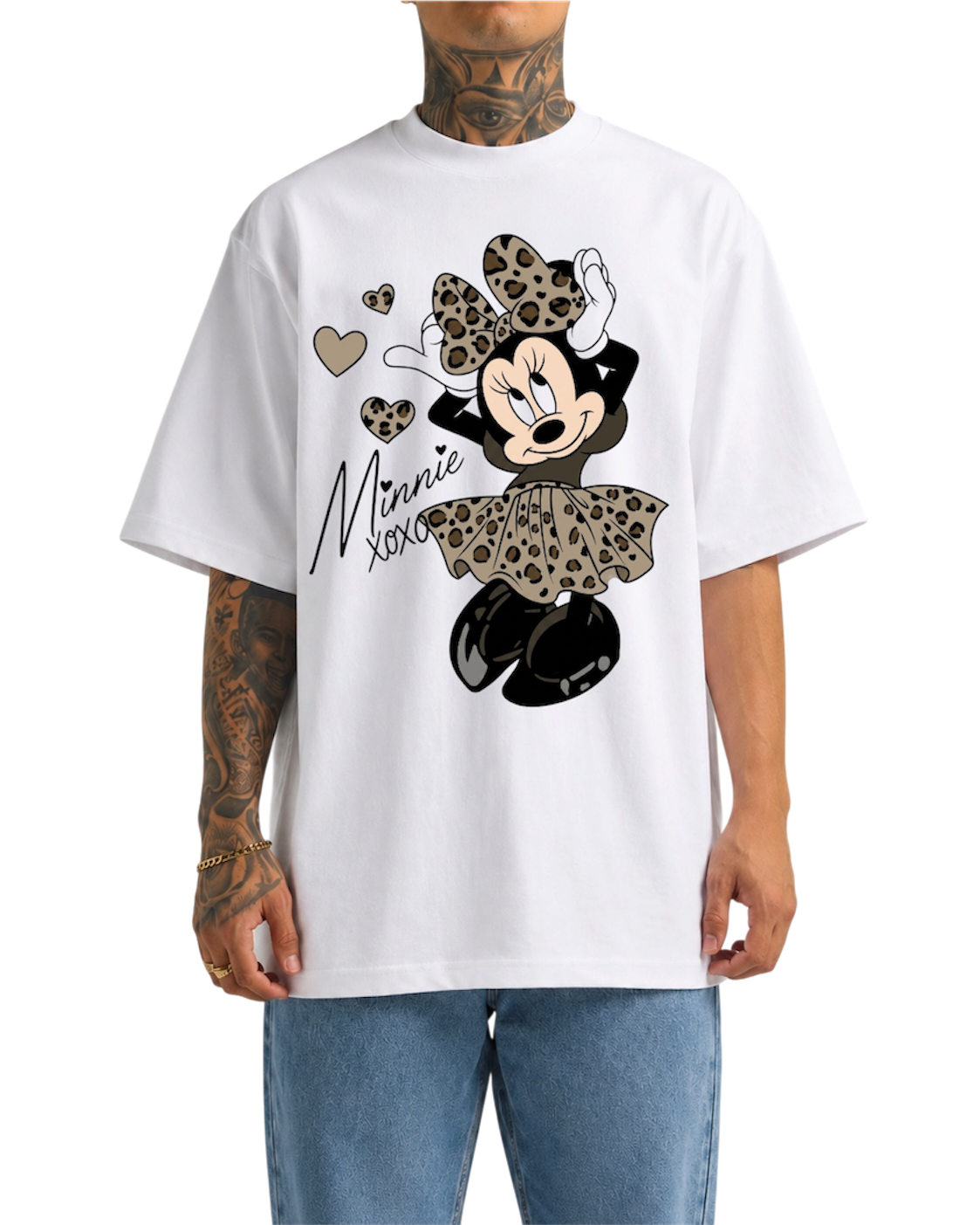 cheetah minnie tee