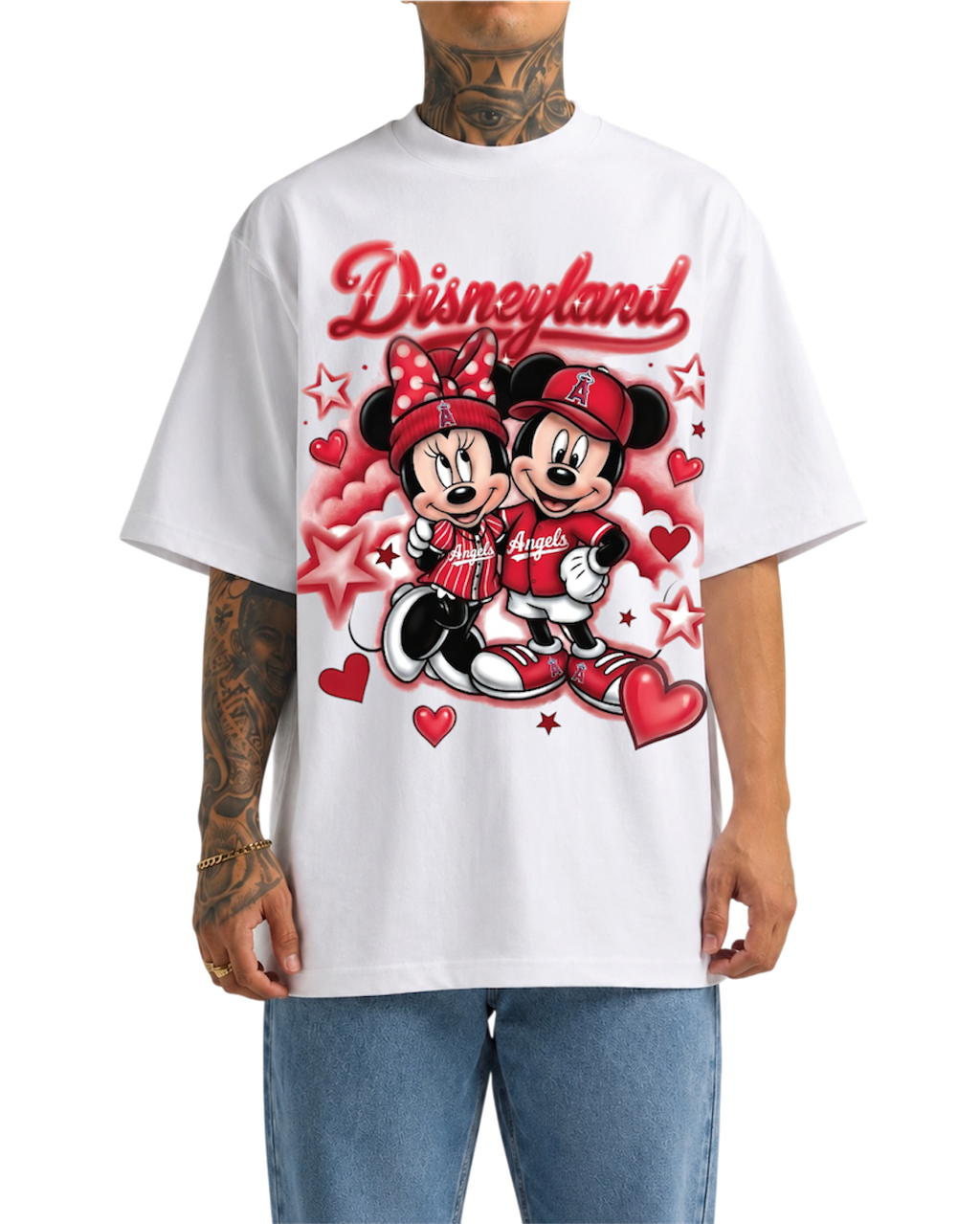 disney x angels tee