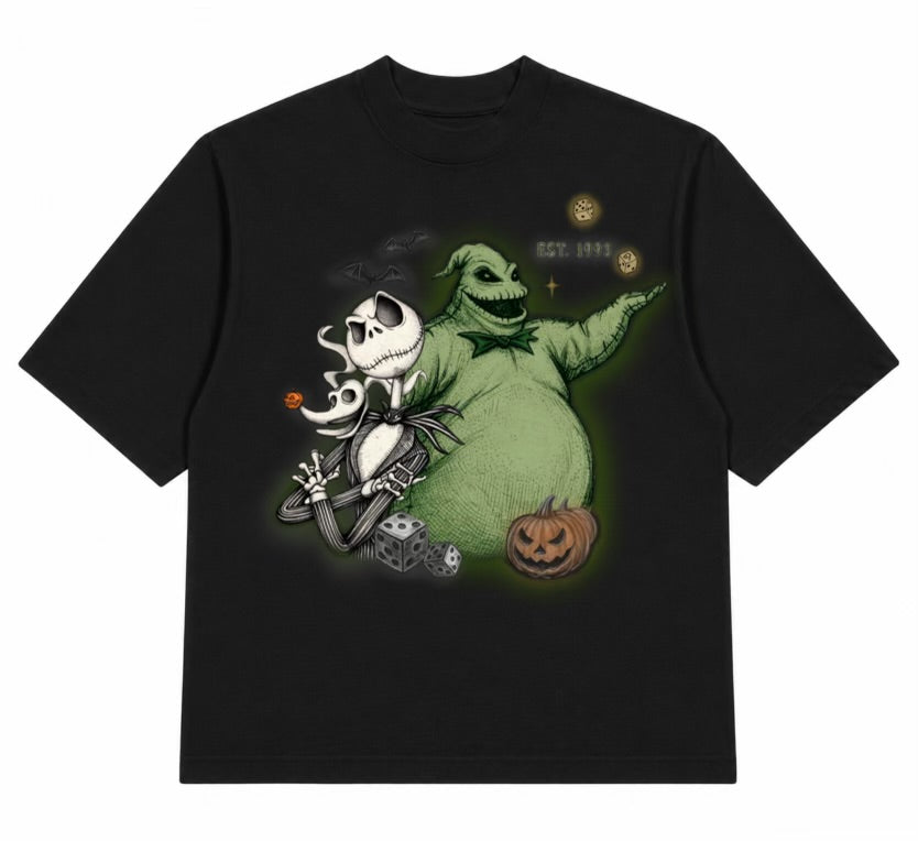 jack x oogie cropped tee