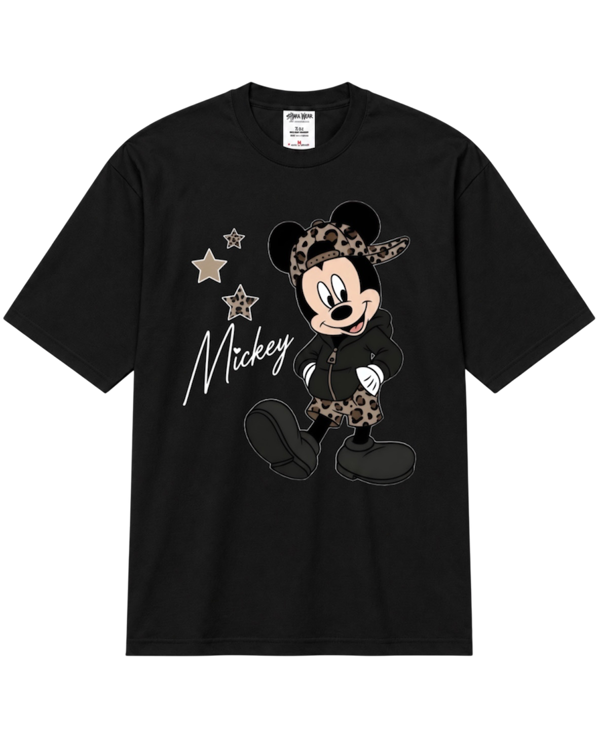 cheetah mickey tee