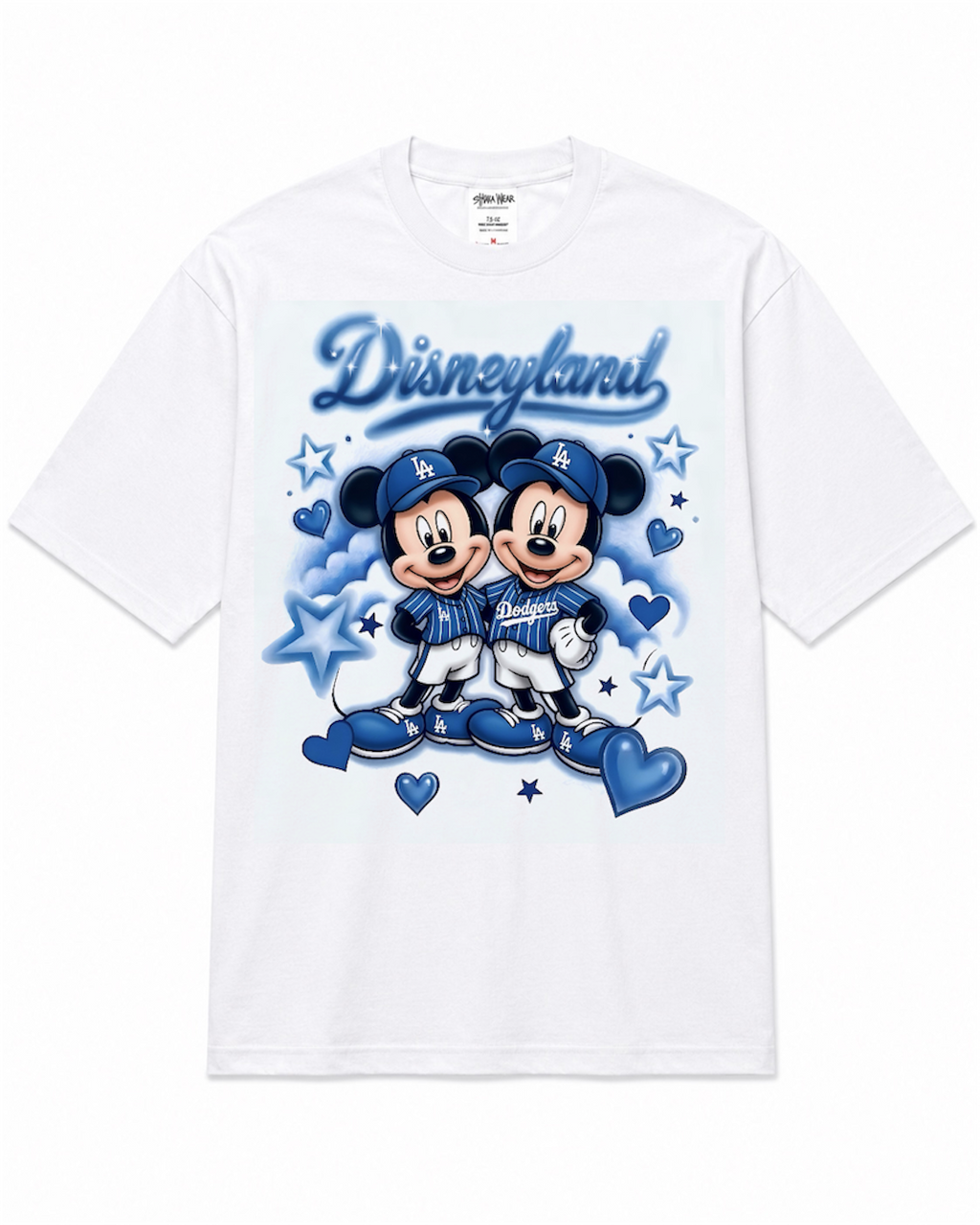 disney x dodgers mickeys tee