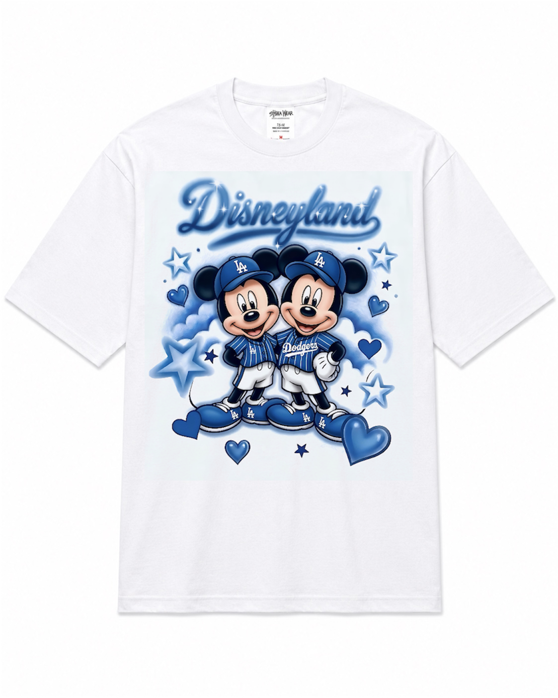 disney x dodgers mickeys tee