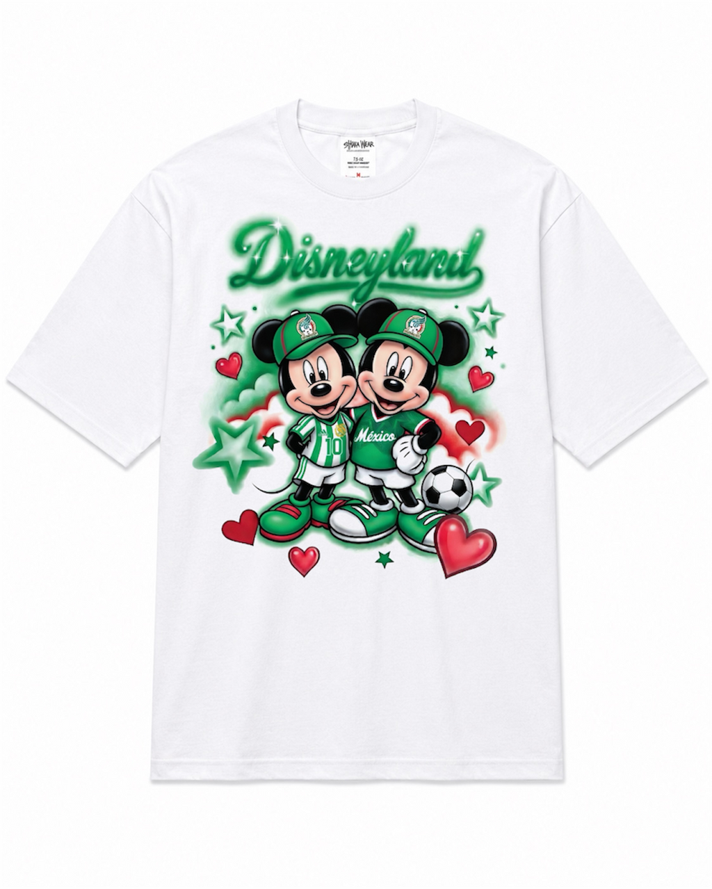 team mexico mickeys tee