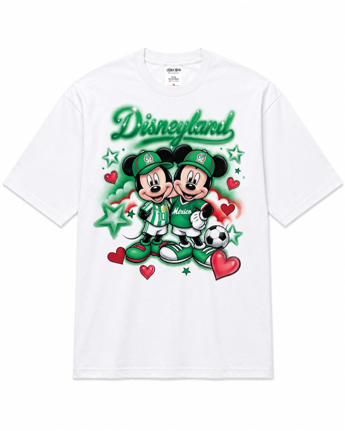 team mexico mickeys tee