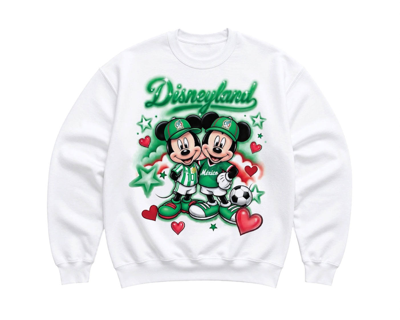 team mexico mickeys crewneck