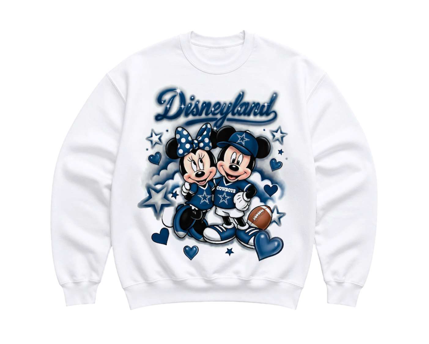 disney x cowboys crewneck