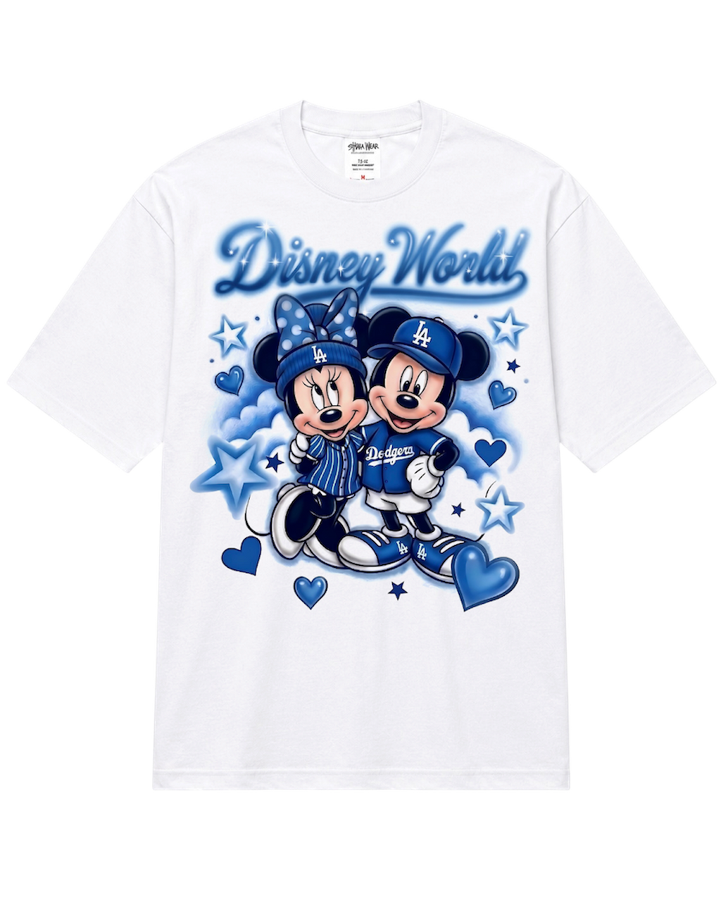 disney world x dodgers tee