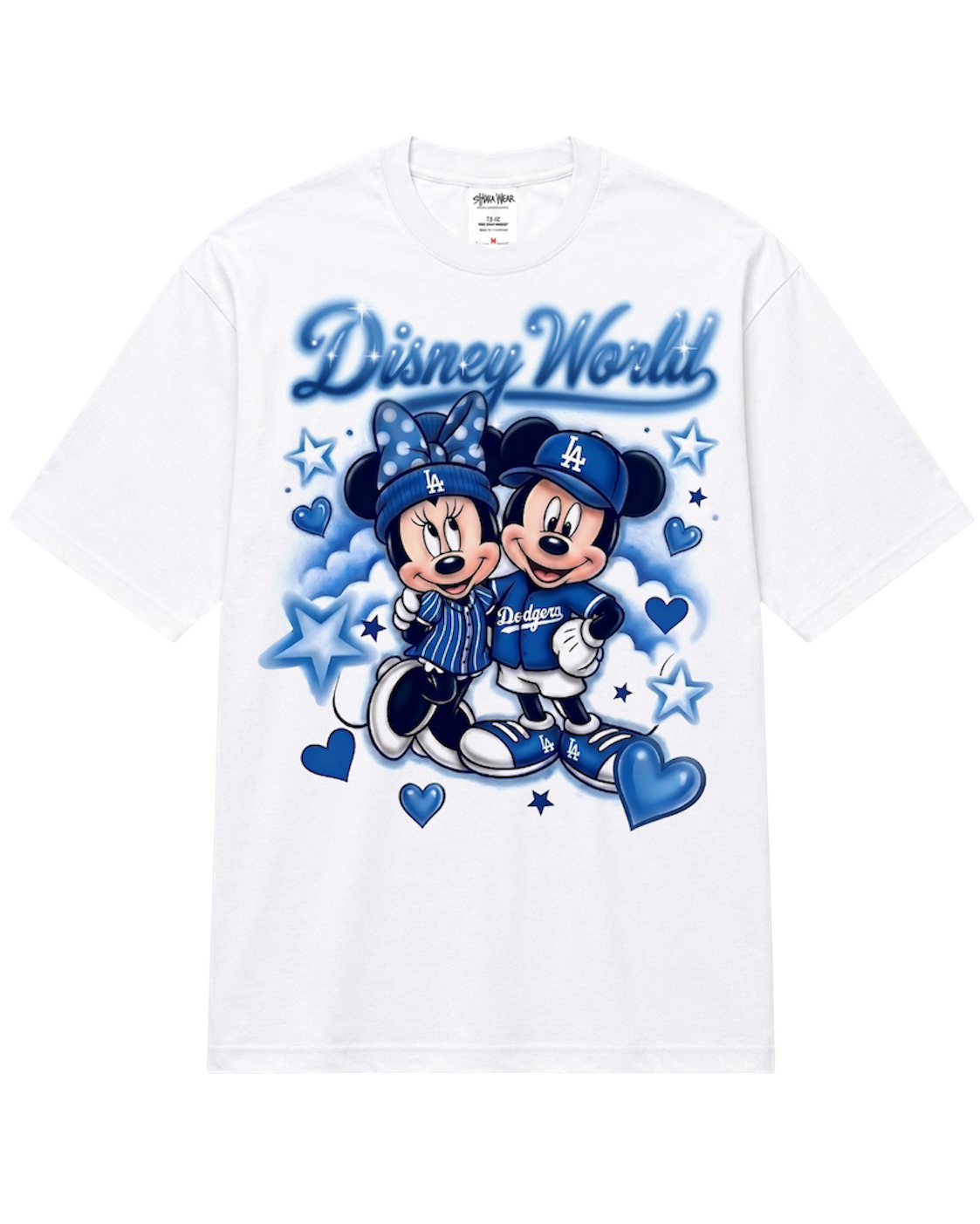 disney world x dodgers tee