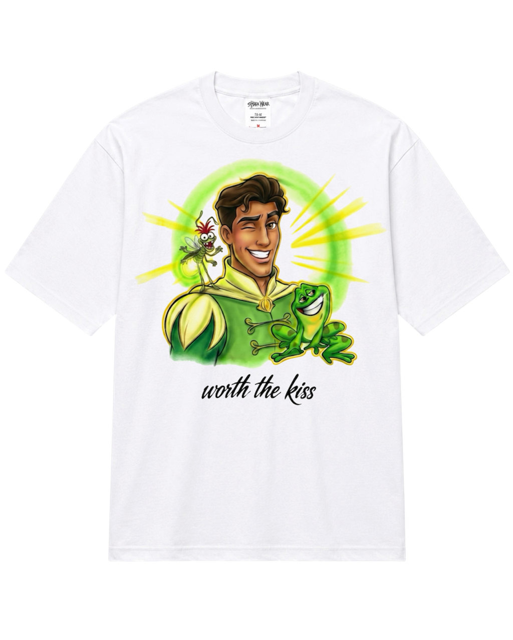 “worth the kiss” tee