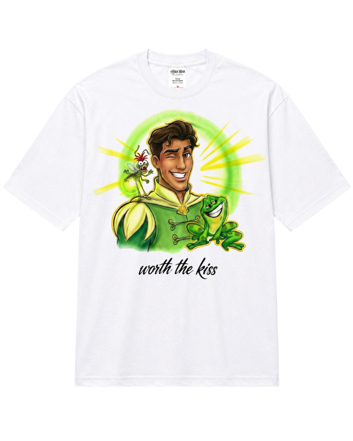 “worth the kiss” tee