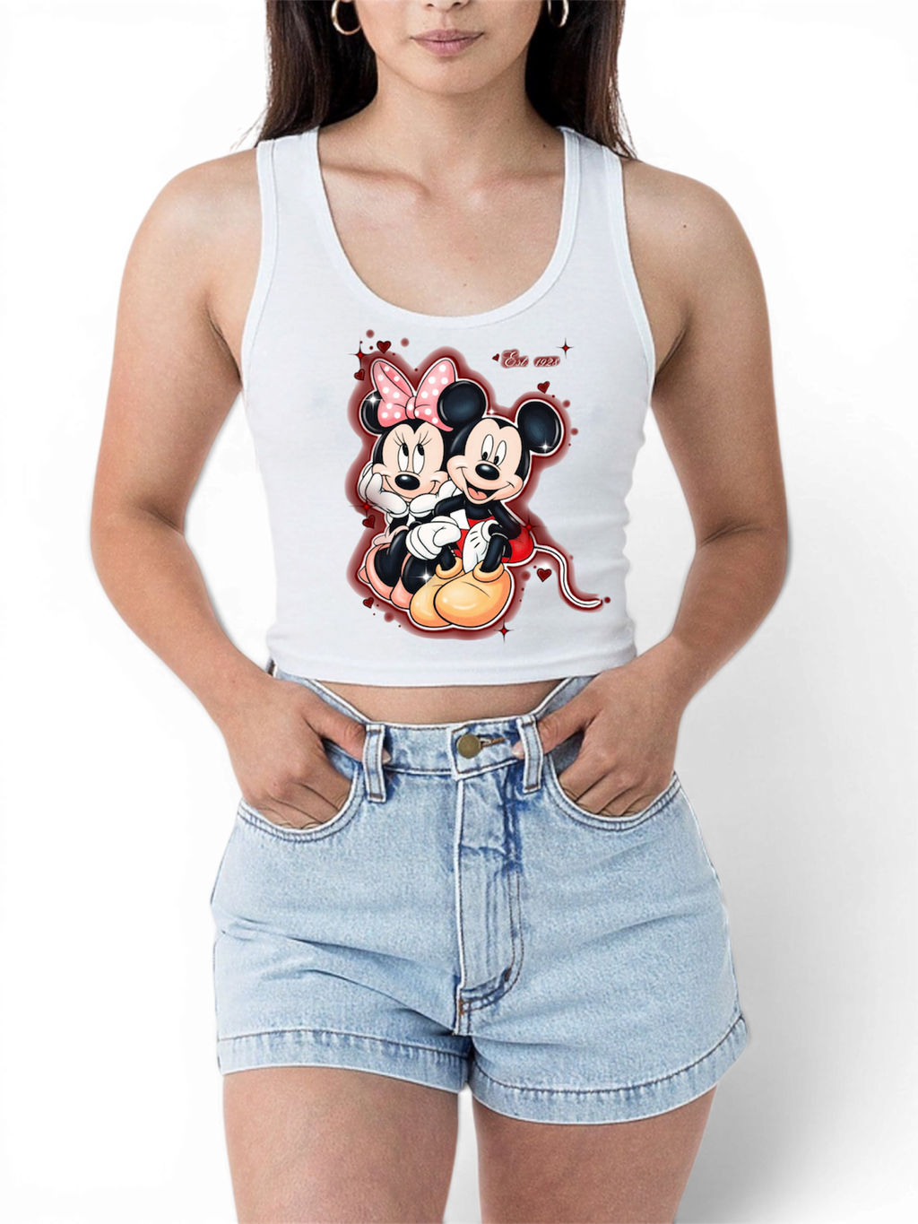 sweethearts crop tank