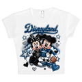 disney x raiders x cowboys crop top