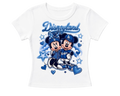 disneyland x dodgers women’s fitted tee
